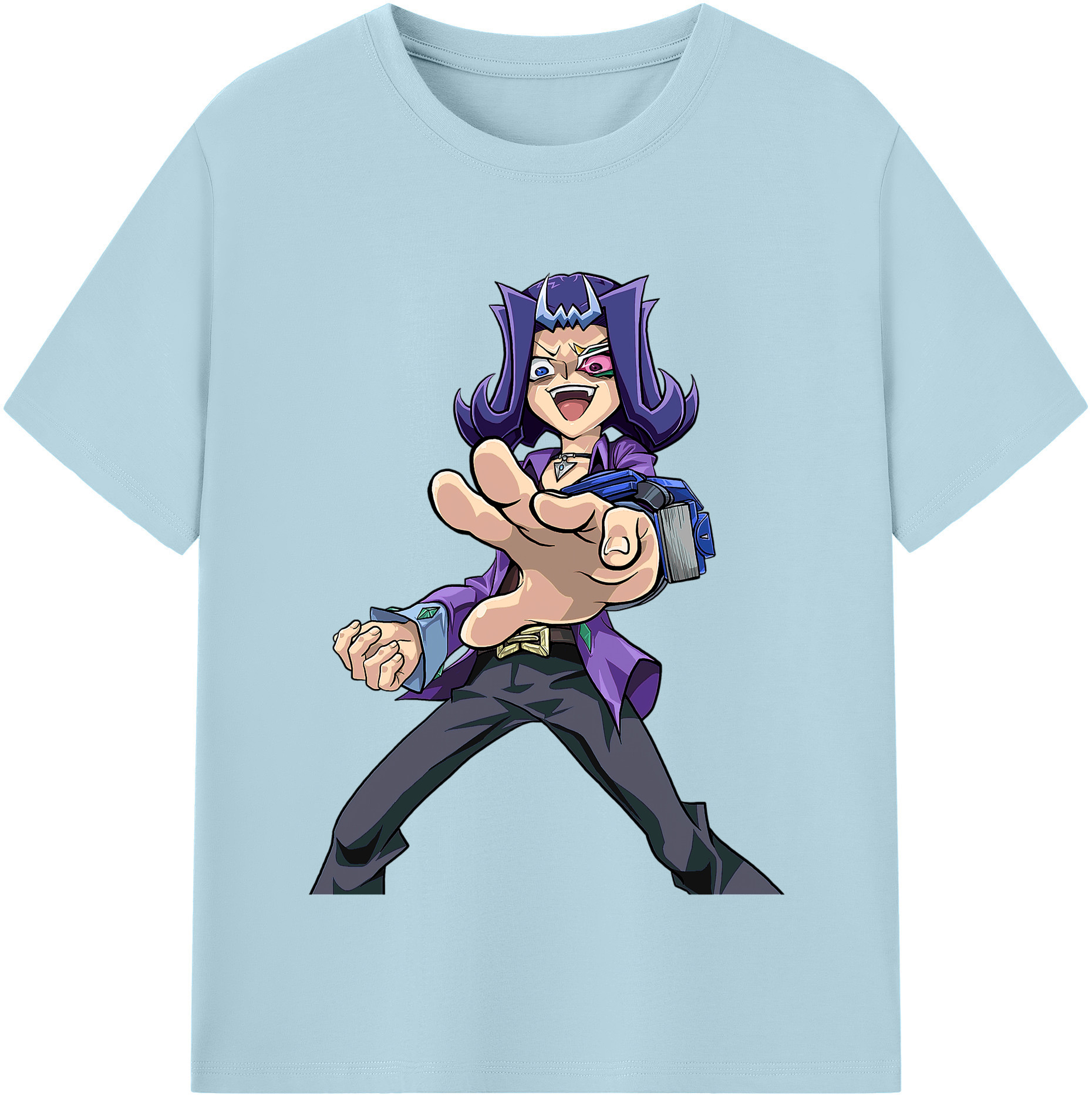 （画像用） 遊☆戯☆王 Yu-Gi-Oh! 綿100％半袖Tシャツ（フロントプリント）